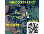 VENDO TERRENO EN OBLIGADO COLONIAS UNIDAS ITAPÚA 2043 M2