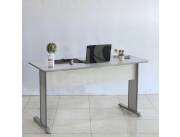 MESA ESCRITORIO 1,40 CM GIOBEL GRIS (7165)