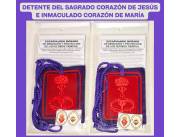 ESCAPULARIO MORADO DE BENDICIÓN Y PROTECCION