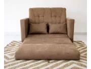 SOFA CAMA MARRON CLARO (SC300)