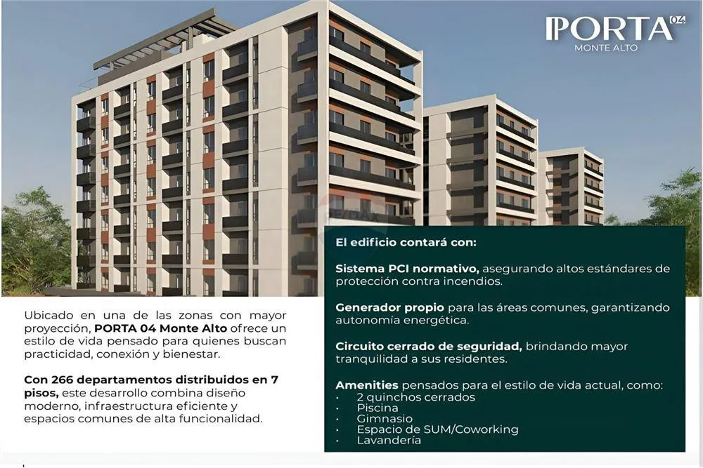 DPTOS EN PRE-POZO - PORTA 4 MONTEALTO LUQUE — foto 3