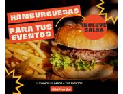 Hamburguesas para eventos