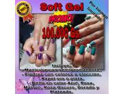 PROMO SOFT GEL SOLO 100.00GS. A domicilio.