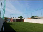 CAÑOS PARA SOPORTE, PASTO SINTÉTICO YREDES PARA CANCHAS