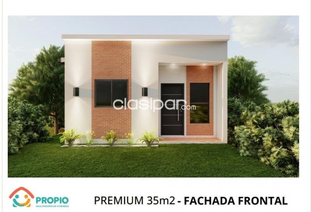 Casas - Casa+Terreno con Financiacion a Precio de Alquiler