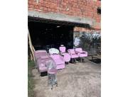 ✨ Amueblamos un nuevo salón con estos muebles en rosa ✨