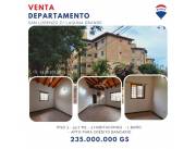 Oferto Departamento de 3 hab. zona Laguna Grande a mts de Mcal. López