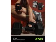 Guante para gym para dama negro/gris y negro/rosa marca Rondina