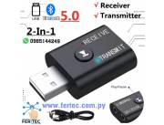 TRANSMISOR Y RECEPTOR BLUETOOTH AUXILIAR 2 EN 1