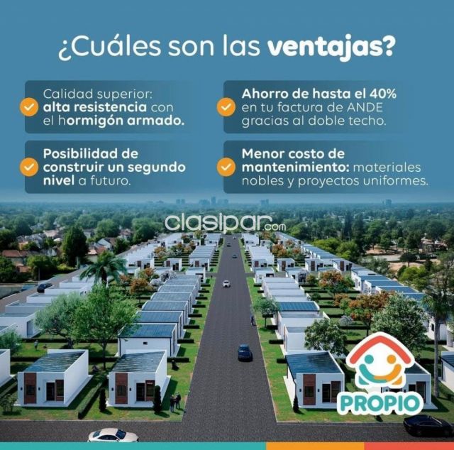 Casas - Casa+Terreno con Financiacion a Precio de Alquiler
