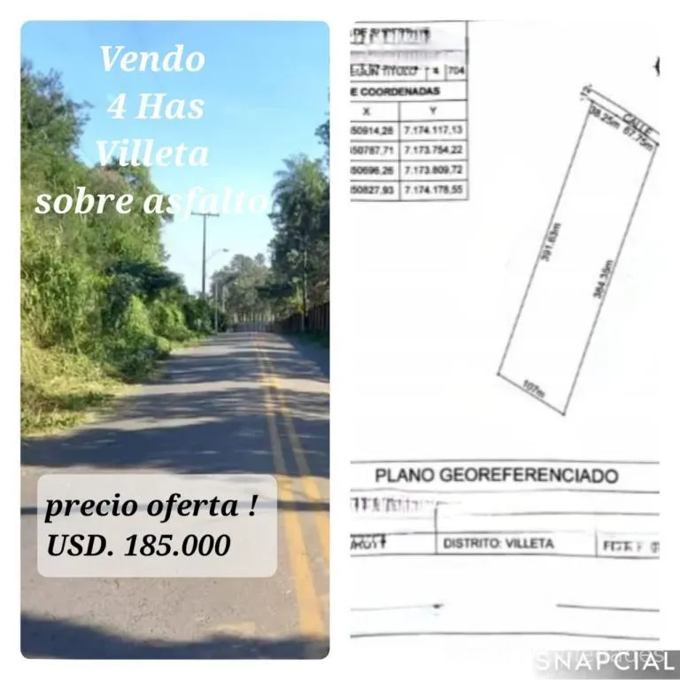 Vendo terreno de 4 hectáreas en Villeta — foto 3
