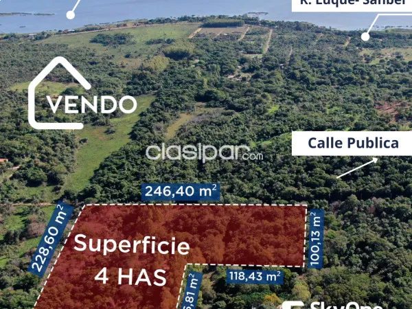 Se venden 4 hectáreas y 12 m² ubicadas en Barrio Ciervo Cuá, — foto 2