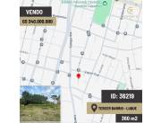 EN VENTA TERRENO EN TERCER BARRIO DE LUQUE