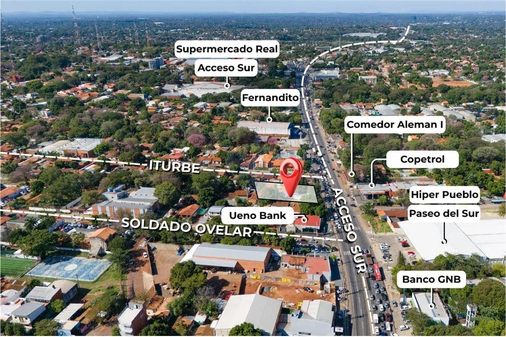 VENDO TERRENO COMERCIAL SOBRE ACCESO SUR — фото 3