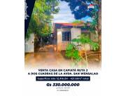 CASA EN CAPIATÁ RUTA 2 KM.21. OPORTUNIDAD DE INVERSIÓN.
