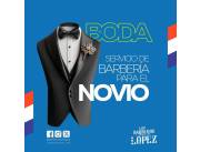 • Barbería para novios y eventos - LOS BARBEROS DE LÓPEZ ® - BARBERÍA Y PELUQUERÍA PREMIUM
