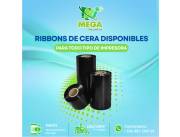 ribbons de cera a pedido