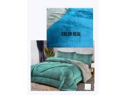 🌀 Edredón de 3 piezas antialérgico con ovejero 💠TAMAÑO FULL ✅1 COBERTOR 210X230cm