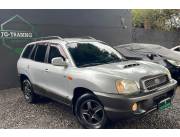 OFERTAAAA HYUNDAI SANTA FE MODELO 2002 DIÉSEL AUTOMÁTICO 3 HILERAS DE ASIENTOS ASIENTOS D