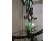 USADA - REMATO Bicicleta infantil Caloi X-Cross con aro 20", de color verde y negro