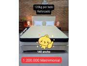 Sommier completo Reforzado 120kg por lado