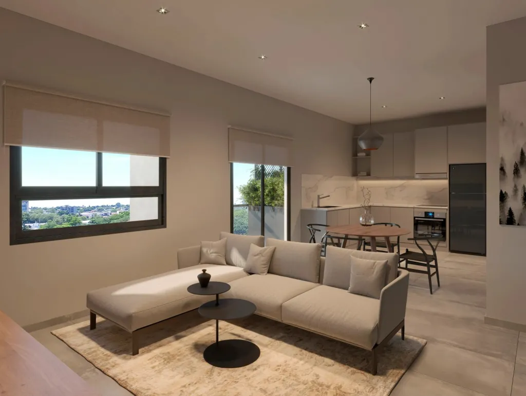 En venta departamentos de 1 y 2 dormitorios – Villa Morra, Recoleta zona shoppings — foto 2