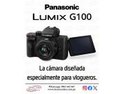 Cámara Panasonic Lumix G100 Kit 12-32mm. Adquirila en cuotas!