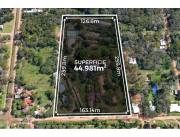 VENDO 4.5 HECTAREAS EN SAN BERNARDINO A PASOS DE LA AVENIDA