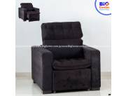 SOFA POLTRONA QUALITY RETRACTIL NEGRO (4910)