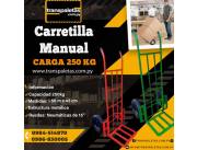 Carretilla manual para carga 250kg
