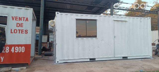 Herramientas para la construcción - CONTENEDOR MODULO OFICINA MOVIL / MODULO DE 20 PIES (6 METROS) CON Y SIN BAÑO
