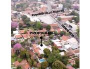 VEDNO CASA A DEMOLER O TERRENO EN BARRIO YKUA SATI