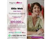 Una página potente para negocios que no pierden tiempo.💼