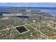 VENDO TERRENO 4,5 HECTAREAS A SOLO CUADRAS DE GUILLERMO NEUMANN IDEAL P/TODO PROYECTO