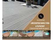 Piso Deck de WPC – Resistente, elegante y sin mantenimiento