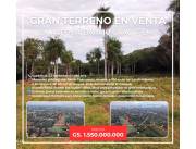 VENDO TERRENO de 1,7 hectáreas en Areguá, Barrio Caacupemí