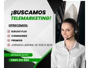 Buscamos telemarketing