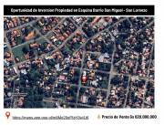 VENDO PROPIEDAD EN ESQUINA BARRIO SAN MIGUEL - SAN LORENZO
