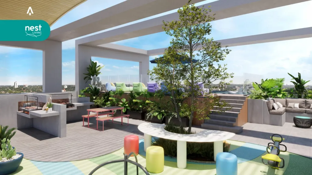 VENDO DEPARTAMENTOS EN POZO EN ASUNCIÓN - EDIFICIO NEST LIVING — foto 3