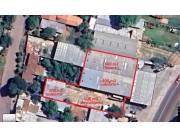 LAMBARÉ, VILLA ELISA: ALQUILO 2 DEPÓSITOS DE 400 M2 C/U + 1 DE 200 M2, 24.000.000 GS.