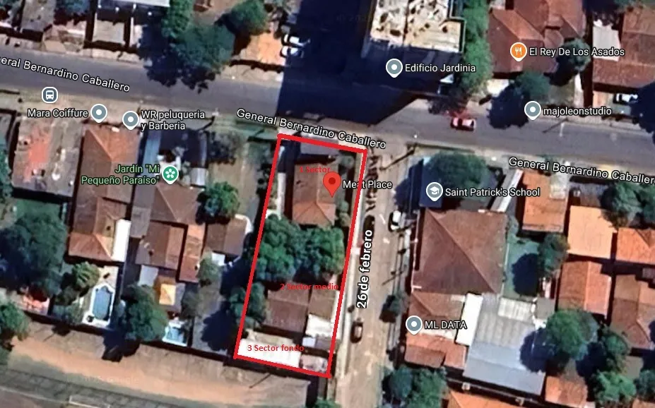 En venta propiedad en esquina 592m2. Luque - Campo grande — foto 3