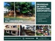 En venta propiedad dentro del Grupo Hab. Aeropuerto