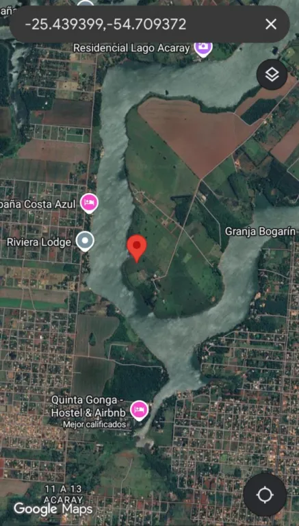 VENDO TERRENO SOBRE EL RÍO ACARAY CON 7.679 M² DE SUPERFICIE — foto 3