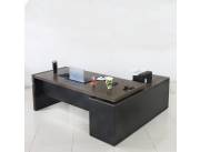 ESCRITORIO DIRECTOR T50 MARRON (5817) PREMIUM