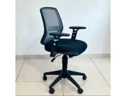 SILLA GIRATORIA TELA MESH (6043)