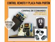 PLACAS ELECTRONICAS PARA PORTONES