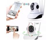 CAMARA SMART IP 4MP 3 ANTENAS APP ICSSE R6-30G 2.8MM IP-05 5V 1A