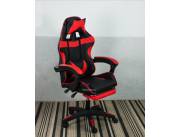 SILLA GIRATORIA GAMER TEEN ROJO (TX-2122)