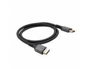 CABLE FTX FTX-DP8K-AG1 DP-DP M/M 1M 8K/60HZ/1.4/32GBPS NEGRO