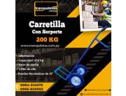 Carretilla con soporte 200kg
